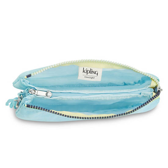 Bolsas Kipling Creativity Extra Large Wristlet Azules | MX 2069OK